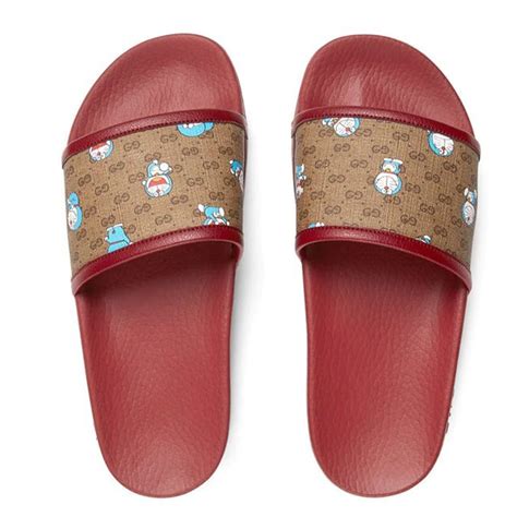 gucci doraemon slides|Gucci Doraemon x.